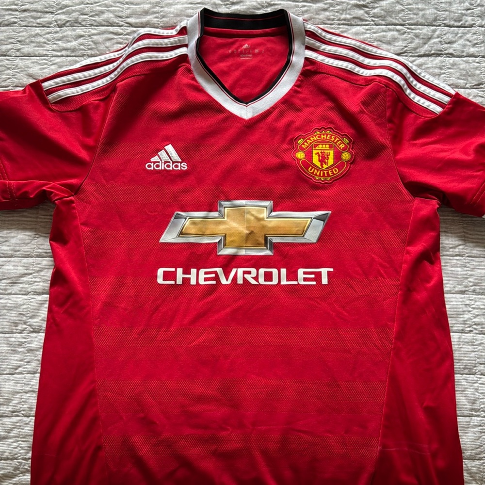 Manchester United previous season jersey